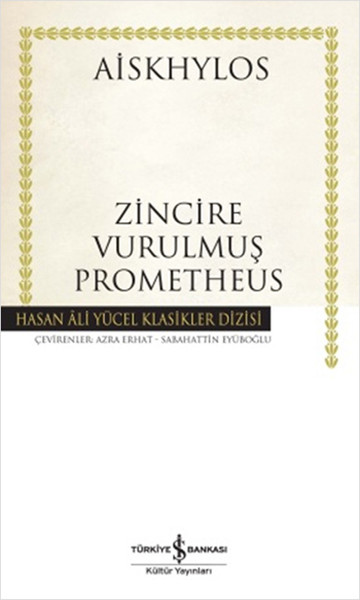 Zincire Vurulmuş Prometheus Kitap Kapağı