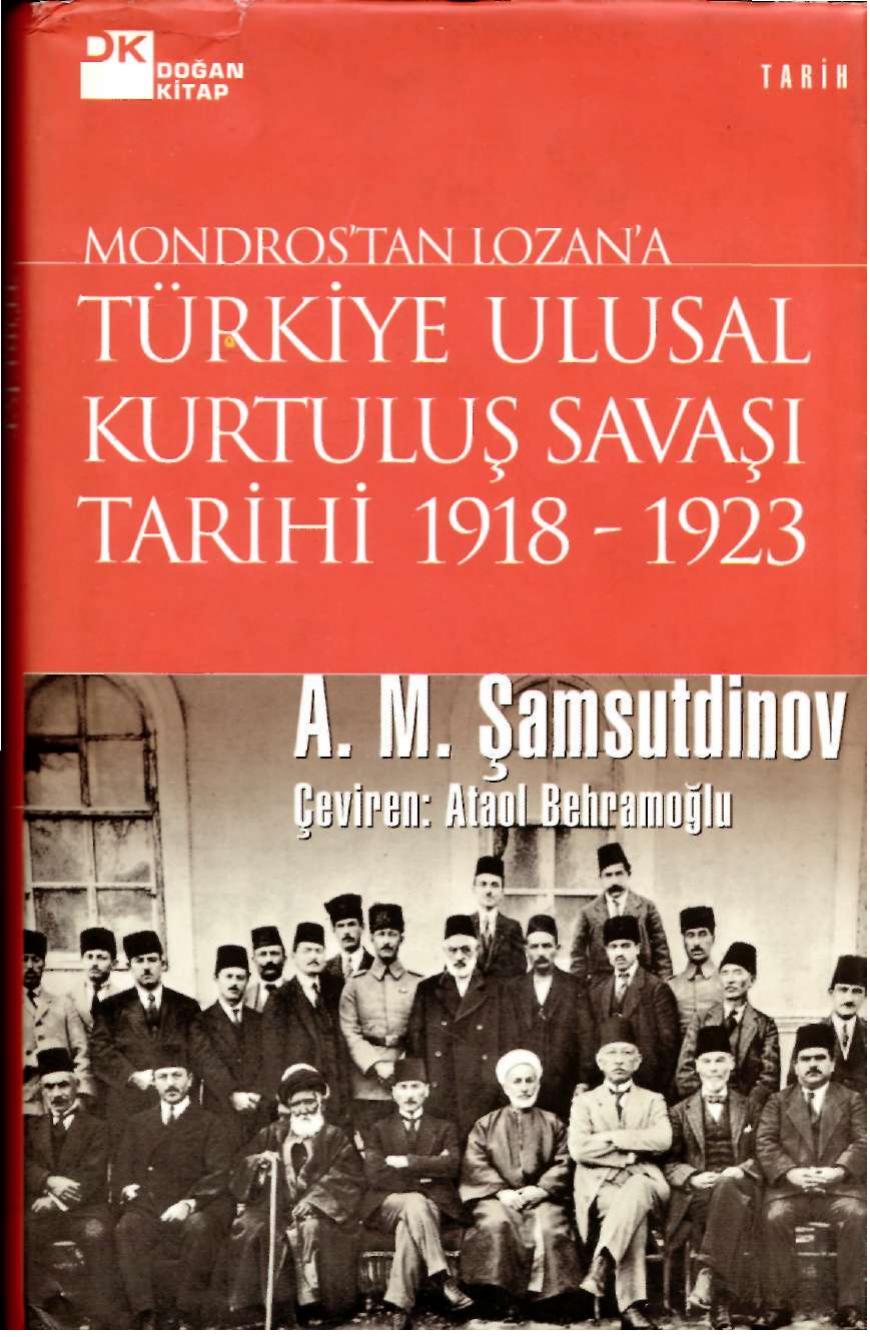 Türkiye Ulusal Kurtuluş Savaşı 1919-1923 Kitap Kapağı