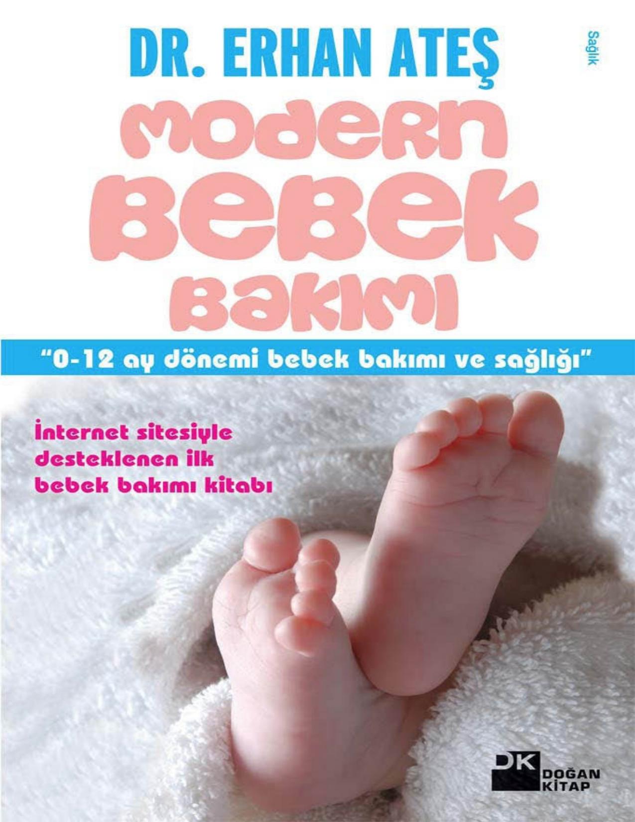 Modern Bebek Bakımı: 0-12 Ay Dönemi Bebek Bakımı ve Sağlığı Kitap Kapağı