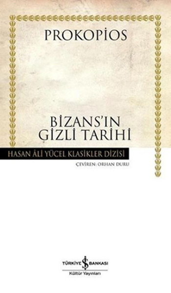 Bizans'ın Gizli Tarihi Kitap Kapağı