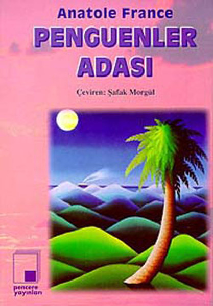 Penguenler Adası Kitap Kapağı
