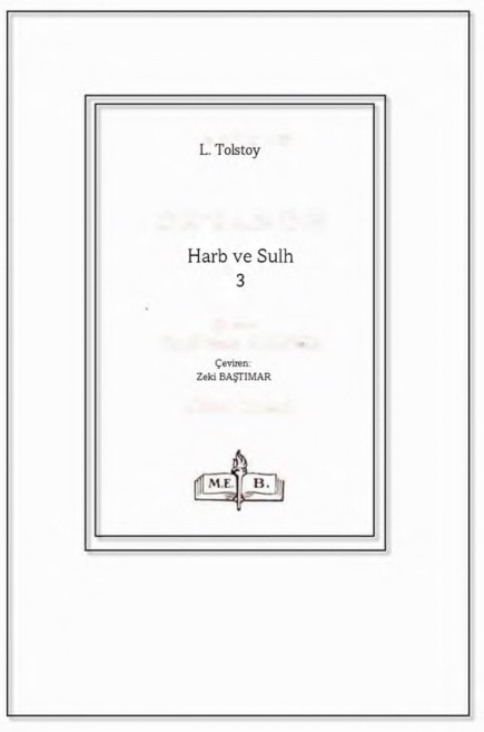 Harb ve Sulh Kitap Kapağı