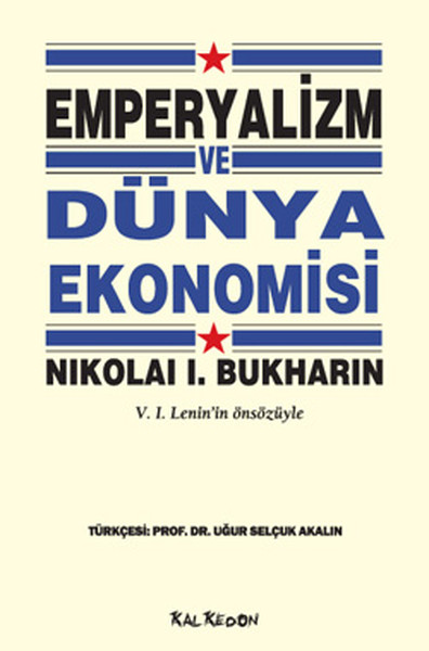 Emperyalizm ve Dünya Ekonomisi: V. I. Lenin'in Önsözüyle Kitap Kapağı