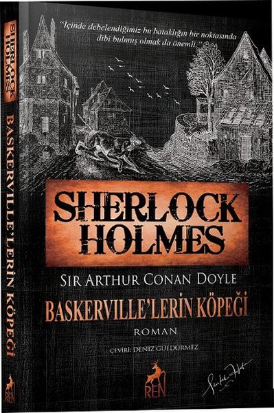 Sherlock Holmes: Baskerville'lerin Köpeği Kitap Kapağı