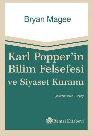 Karl Popper'in Bilim Felsefesi ve Siyaset Kuramı Kitap Kapağı