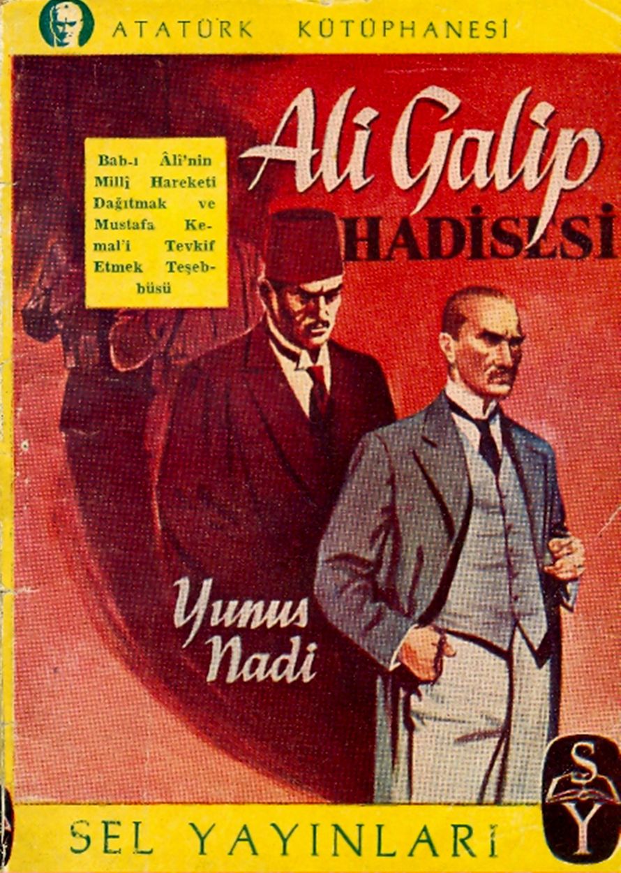 Ali Galip Hadisesi: Mustafa Kemal'i Tevkif Etmek Tesebbüsü Kitap Kapağı
