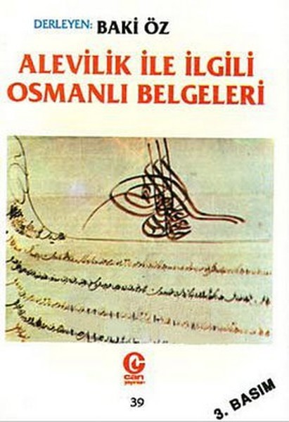 Alevilik ile İlgili Osmanlı Belgeleri Kitap Kapağı