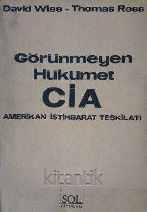 Görünmeyen Hükümet CIA Kitap Kapağı