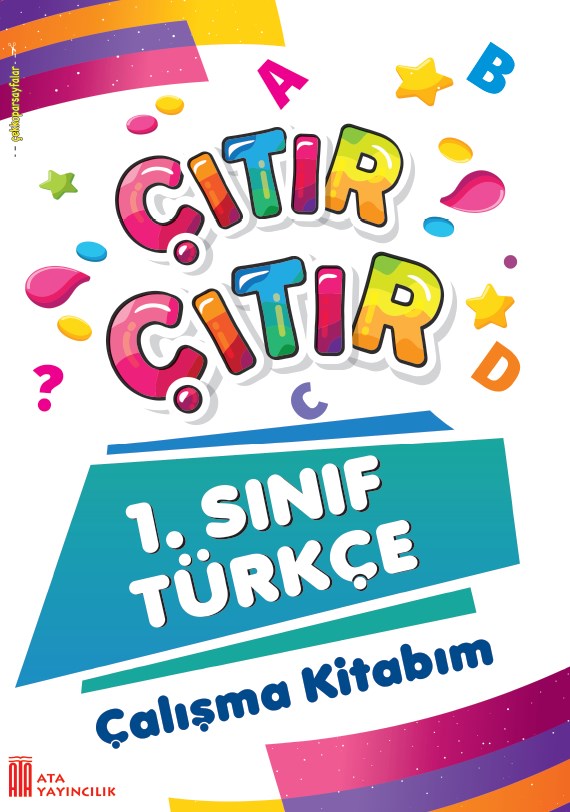 1. Sınıf Türkçe Çalışma Kitabı Kitap Kapağı
